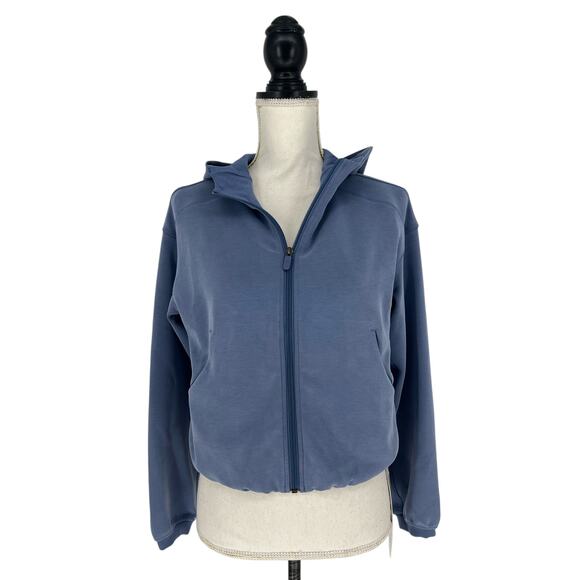 Lululemon Softstreme Full Zip Hoodie in Blue - Picture 2 of 10